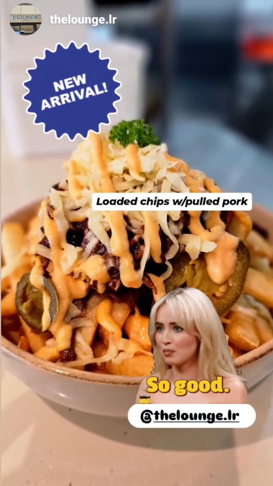 Pulled pork loaded chips